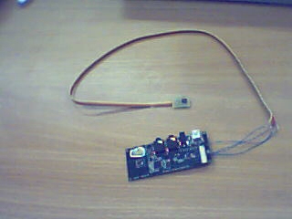 Prototype sensor attached to Audiostix2